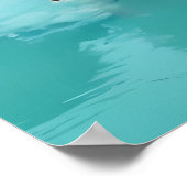 Elefanten in einer Traumwelt Poster (Ecke)