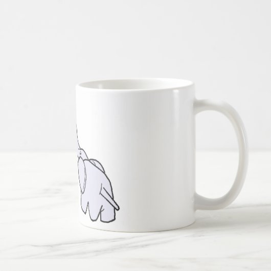 Elefanten Kaffeetasse (Rechts)