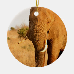 Elefanten Keramik Ornament