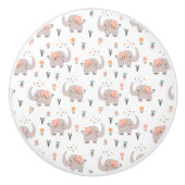 Elefanten Keramikknauf (Vorderseite)