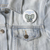 ELEFANTEN Knopf Button (Beispiel)