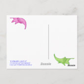 Elefanten können fliegen! Postkarte (Rückseite)