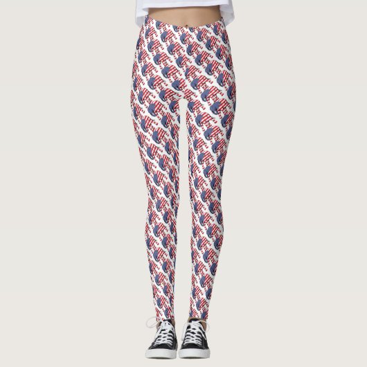 Elefanten Leggings (Vorderseite)