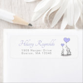 Elefanten | Lilac Heart Balloons Babydusche (Insitu)