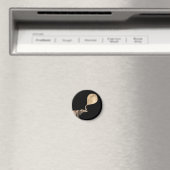 Elefanten machen Vollmond Magnet (In Situ (Geschirrspüler))