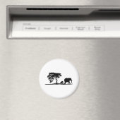 Elefanten Magnet (In Situ (Geschirrspüler))