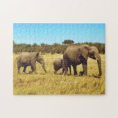 Elefanten, Masai Mara Puzzle (Horizontal)
