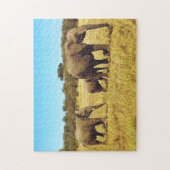Elefanten, Masai Mara Puzzle (Vertikal)