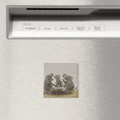 Elefanten mit Tee-Party Magnet (In Situ (Geschirrspüler))