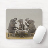 Elefanten mit Tee-Party Mousepad (Mit Mouse)