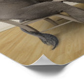 Elefanten mit Tee-Party Poster (Ecke)