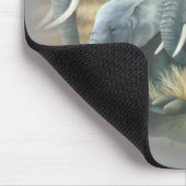 Elefanten Mousepad (Ecke)
