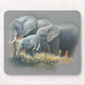 Elefanten Mousepad (Vorne)
