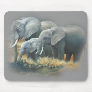 Elefanten Mousepad
