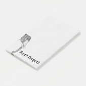 Elefanten nie vergessen Post It Notes Post-it Klebezettel (angewinkelt)