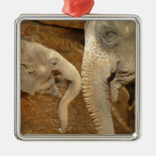 ELEFANTEN ORNAMENT AUS METALL