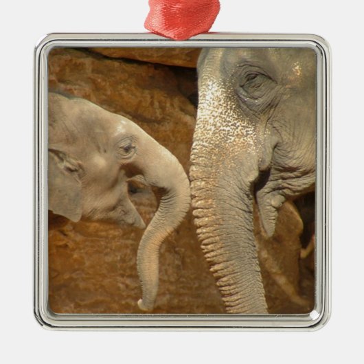ELEFANTEN ORNAMENT AUS METALL (Vorne)