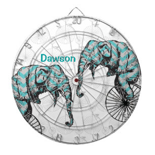 Elefanten Plus Bikes Gleich YIKES! Dartscheibe