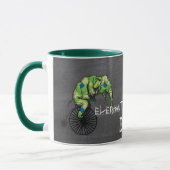 Elefanten Plus Bikes Gleich YIKES! Tasse (Links)