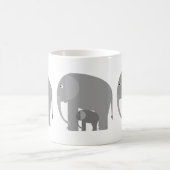 Elefanten plus eine Tasse (Mittel)