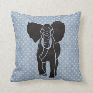 Elefanten Polka Kissen