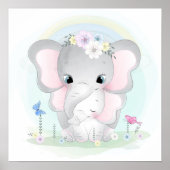 Elefanten Poster (Vorne)