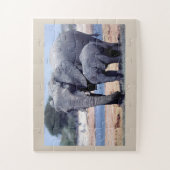 Elefanten Puzzle (Vertikal)