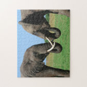 Elefanten Puzzle (Vertikal)