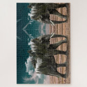 Elefanten Puzzle (Vertikal)
