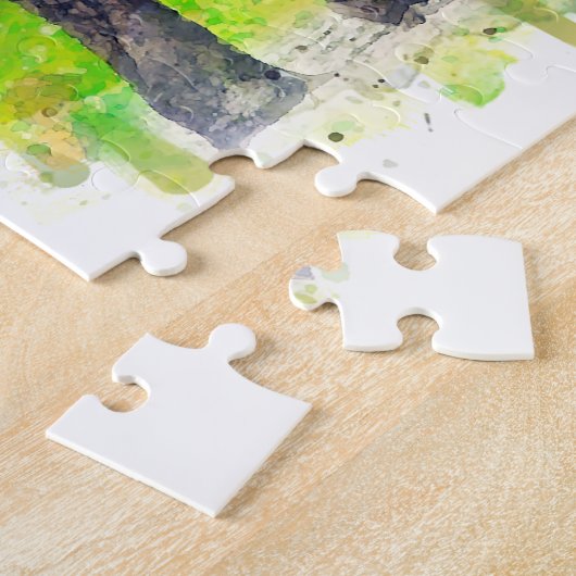 Elefanten Puzzle (Seite)