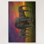 Elefanten Puzzle (Vertikal)