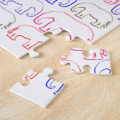 Elefanten Puzzle (Seite)