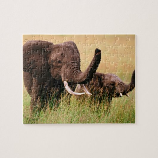 Elefanten-Puzzle Puzzle (Horizontal)