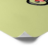 Elefanten reiten interstellare Trikes Poster (Ecke)