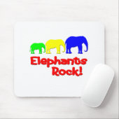Elefanten Rock! Mousepad (Mit Mouse)