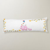 Elefanten, Schaf- und Vogeltierturm Seitenschläferkissen (Rückseite)