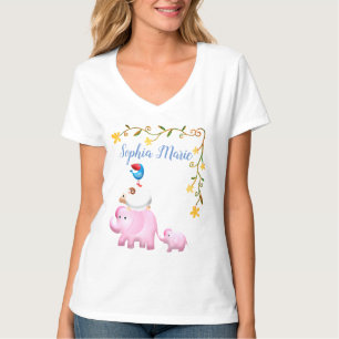 Elefanten, Schaf- und Vogeltierturm T-Shirt