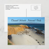 Elefanten-Siegel, San Miguel Island, Kanalinseln Postkarte (Vorne/Hinten)