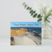 Elefanten-Siegel, San Miguel Island, Kanalinseln Postkarte (Stehend Vorderseite)