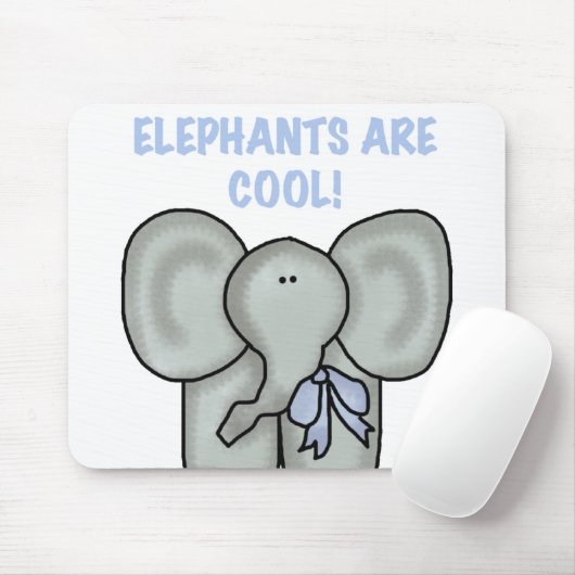 Elefanten sind cool mousepad (Mit Mouse)