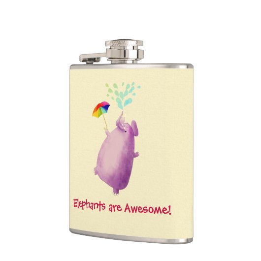 Elefanten sind fantastisch flachmann (Links)