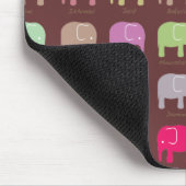 Elefanten sind Ihre beste Freunde Mausunterlage - Mousepad (Ecke)