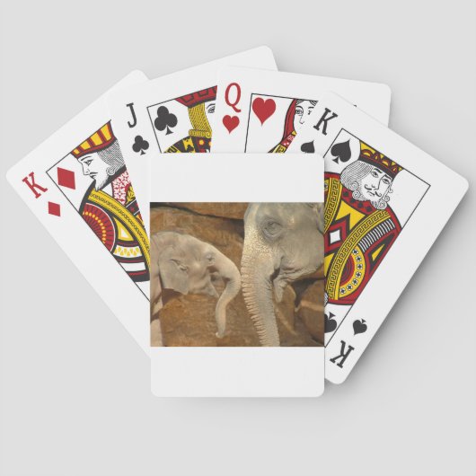 ELEFANTEN SPIELKARTEN (Rückseite)