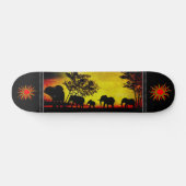 Elefanten Sunset Skateboard (Horizontal)
