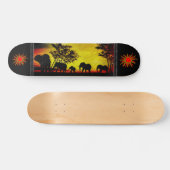 Elefanten Sunset Skateboard (Horizontal)