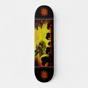 Elefanten Sunset Skateboard