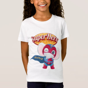 🦸 ♀️ Elefanten Superhelden Individuelle T-Shirt