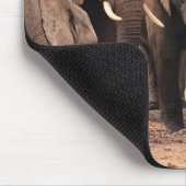 Elefanten süß mousepad (Ecke)