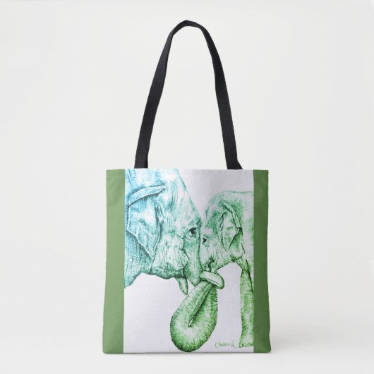 Elefanten Tasche (Vorderseite)