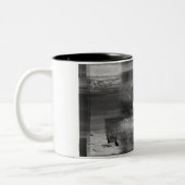 Elefanten-Tasse Zweifarbige Tasse (Links)